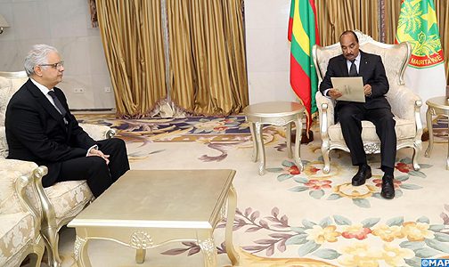 Nouakchott-M.-Nizar-Baraka-remet-une-lettre-Royale-au-president-mauritanien-M-504x300