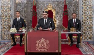 Sa MajestÈ le Roi adresse un Discours ‡ la Nation ‡ l'occasion de la FÍte du TrÙne MH