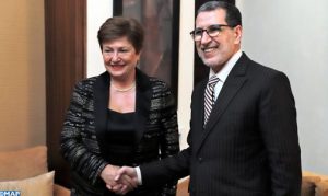 M.Saâd-Eddine-El-Othmani-reçoit-la-directrice-générale-du-FMI-Mme.Kristalina-Georgieva-504x300