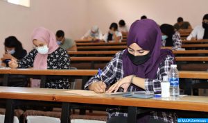 Démarrage des examens de la session de printemps à la Faculté des Sciences Juridiques Economiques et Sociales  Salé_ZR