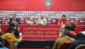 Maroc-Brésil : conférence de presse du Maroc