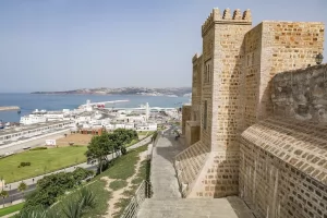 A-Day-Trip-to-Tangier-from-Tarifa-Spain-Kasbah-Medina-Wall